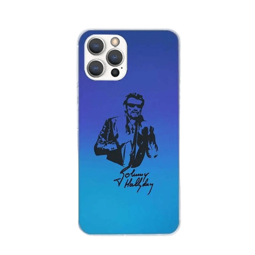 Coque de téléphone Johnny Hallyday iPhone 14 et 15 - 10 modèles - Coque de téléphone - Le Taulier - boutique Johnny Hallyday