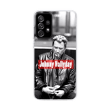 Coque de téléphone Johnny Hallyday Samsung Galaxy A01, A02S, A03, A03S, A04, A04S - 10 modèles - Coque de téléphone - Le Taulier - boutique Johnny Hallyday