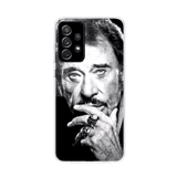 Coque de téléphone Johnny Hallyday Samsung Galaxy A01, A02S, A03, A03S, A04, A04S - 10 modèles - Coque de téléphone - Le Taulier - boutique Johnny Hallyday