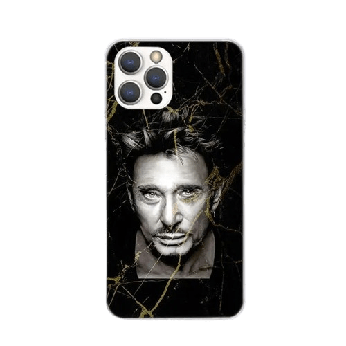 Coque de téléphone Johnny Hallyday Samsung Galaxy A01, A02S, A03, A03S, A04, A04S - 10 modèles - Coque de téléphone - Le Taulier - boutique Johnny Hallyday