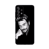 Coque de téléphone Johnny Hallyday Samsung Galaxy A40, A41, A42 5G, A50, A50S, A51 4G, A52, A52S 5G, A53, A54 - 10 modèles - Coque de téléphone - Le Taulier - boutique Johnny Hallyday