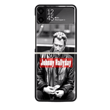 Coque de téléphone Johnny Hallyday Samsung Galaxy Z Flip - Coque de téléphone - Le Taulier - boutique Johnny Hallyday