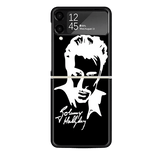 Coque de téléphone Johnny Hallyday Samsung Galaxy Z Flip - Coque de téléphone - Le Taulier - boutique Johnny Hallyday