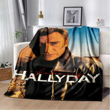 Couverture en flanelle Johnny Hallyday - 22 modèles - Couverture - Le Taulier - boutique Johnny Hallyday