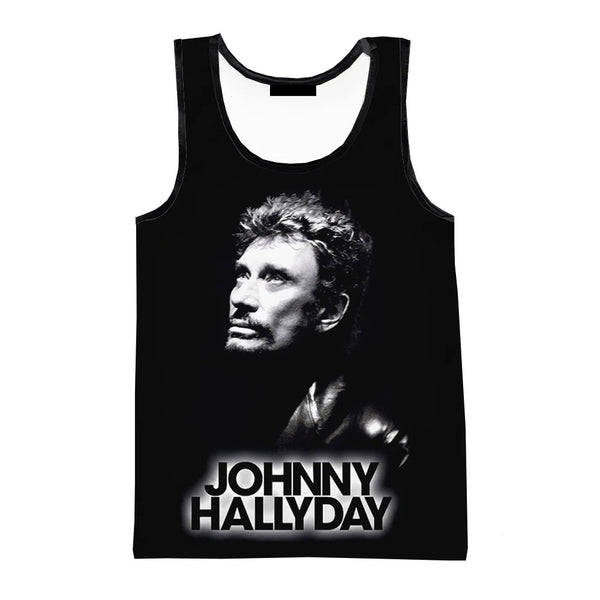 Débardeur Johnny Hallyday modèle 14 - boutique Johnny Hallyday - bijoux Johnny Hallyday - Le Taulier
