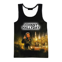Débardeur Johnny Hallyday modèle 3 - boutique Johnny Hallyday - bijoux Johnny Hallyday - Le Taulier