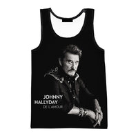 Débardeur Johnny Hallyday modèle 4 - boutique Johnny Hallyday - bijoux Johnny Hallyday - Le Taulier