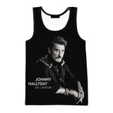 Débardeur Johnny Hallyday modèle 4 - Débardeur - Le Taulier - boutique Johnny Hallyday