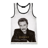 Débardeur Johnny Hallyday modèle 9 - boutique Johnny Hallyday - bijoux Johnny Hallyday - Le Taulier