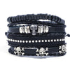 Ensemble de bracelets Johnny Hallyday Tête de mort - Bracelet - Le Taulier - boutique Johnny Hallyday