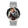 Montre Johnny Hallyday modèle 15 - Bracelet métal 2 couleurs - Montre - Le Taulier - boutique Johnny Hallyday