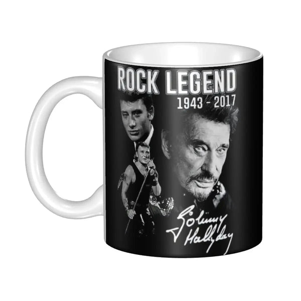 Mug Johnny Hallyday - 25 modèles - Mug - Le Taulier - boutique Johnny Hallyday