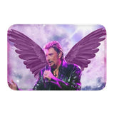 Petit tapis Johnny Hallyday 40 cm x 60 cm - 24 modèles - Tapis - Le Taulier - boutique Johnny Hallyday
