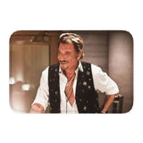 Petit tapis Johnny Hallyday 40 cm x 60 cm - 24 modèles - Tapis - Le Taulier - boutique Johnny Hallyday