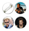 Pin's Johnny Hallyday - Pin's - Le Taulier - boutique Johnny Hallyday