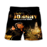Short Johnny Hallyday - 12 modèles - Short - Le Taulier - boutique Johnny Hallyday
