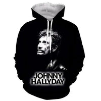 Sweat - shirt à capuche Johnny Hallyday modèle 12 - boutique Johnny Hallyday - bijoux Johnny Hallyday - Le Taulier