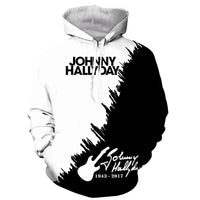 Sweat - shirt à capuche Johnny Hallyday modèle 22 - boutique Johnny Hallyday - bijoux Johnny Hallyday - Le Taulier