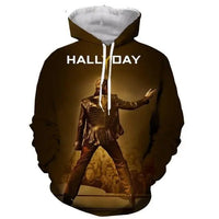 Sweat - shirt à capuche Johnny Hallyday modèle 24 - boutique Johnny Hallyday - bijoux Johnny Hallyday - Le Taulier
