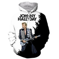 Sweat - shirt à capuche Johnny Hallyday modèle 29 - boutique Johnny Hallyday - bijoux Johnny Hallyday - Le Taulier