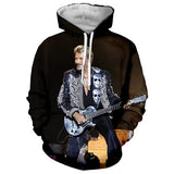 Sweat - shirt à capuche Johnny Hallyday modèle 36 - Sweat - shirt - Le Taulier - boutique Johnny Hallyday