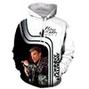 Sweat - shirt à capuche Johnny Hallyday modèle 5 - Sweat - shirt - Le Taulier - boutique Johnny Hallyday