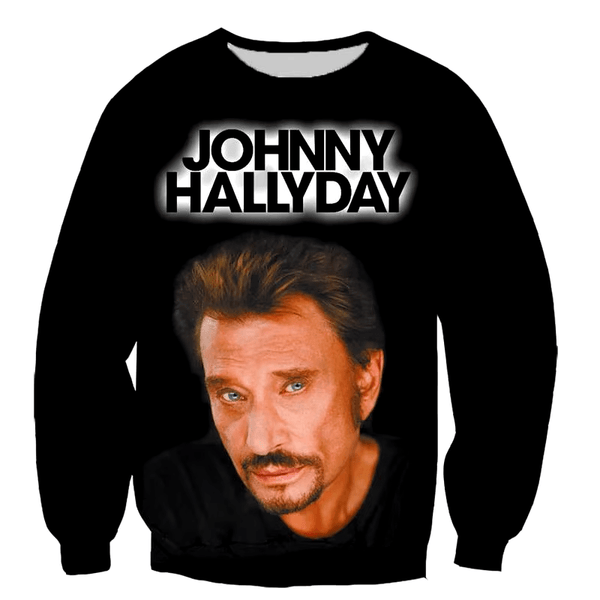 Sweat-shirt Johnny Hallyday modèle 10