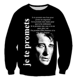 Sweat-shirt Johnny Hallyday modèle 4 - Sweat-shirt - Le Taulier - boutique Johnny Hallyday