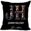 Taie d'oreiller Johnny Hallyday - 25 modèles - Taie d'oreiller - Le Taulier - boutique Johnny Hallyday