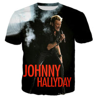 Tee-shirt Johnny Hallyday modèle 17 - boutique Johnny Hallyday - bijoux Johnny Hallyday - Le Taulier