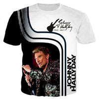 Tee-shirt Johnny Hallyday modèle 18 - boutique Johnny Hallyday - bijoux Johnny Hallyday - Le Taulier