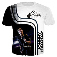Tee-shirt Johnny Hallyday modèle 21 - boutique Johnny Hallyday - bijoux Johnny Hallyday - Le Taulier
