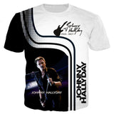 Tee-shirt Johnny Hallyday modèle 21 - boutique Johnny Hallyday - bijoux Johnny Hallyday - Le Taulier