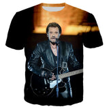 Tee - shirt Johnny Hallyday modèle 23 - Tee - shirt - Le Taulier - boutique Johnny Hallyday