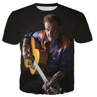 Tee-shirt Johnny Hallyday modèle 24 - boutique Johnny Hallyday - bijoux Johnny Hallyday - Le Taulier