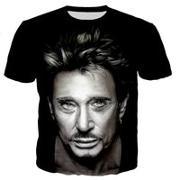 Tee-shirt Johnny Hallyday modèle 25 - boutique Johnny Hallyday - bijoux Johnny Hallyday - Le Taulier