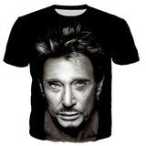 Tee - shirt Johnny Hallyday modèle 25 - Tee - shirt - Le Taulier - boutique Johnny Hallyday