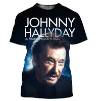 Tee-shirt Johnny Hallyday modèle 27 - boutique Johnny Hallyday - bijoux Johnny Hallyday - Le Taulier
