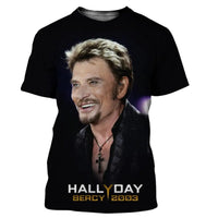 Tee-shirt Johnny Hallyday modèle 29 - boutique Johnny Hallyday - bijoux Johnny Hallyday - Le Taulier