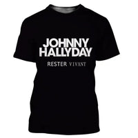 Tee-shirt Johnny Hallyday modèle 30 - boutique Johnny Hallyday - bijoux Johnny Hallyday - Le Taulier