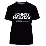 Tee - shirt Johnny Hallyday modèle 30 - Tee - shirt - Le Taulier - boutique Johnny Hallyday