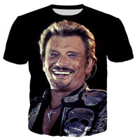 Tee-shirt Johnny Hallyday modèle 32 - boutique Johnny Hallyday - bijoux Johnny Hallyday - Le Taulier
