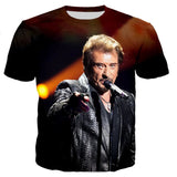 Tee - shirt Johnny Hallyday modèle 34 - Tee - shirt - Le Taulier - boutique Johnny Hallyday