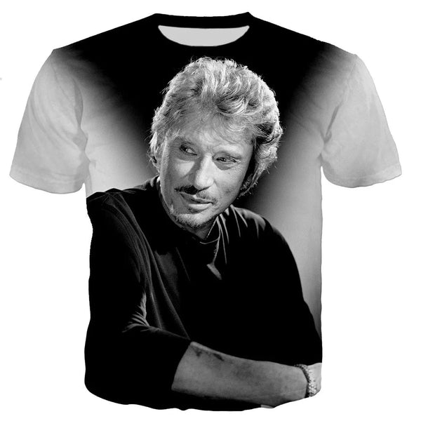 Tee-shirt Johnny Hallyday modèle 39