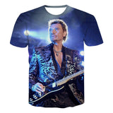 Tee - shirt Johnny Hallyday modèle 5 - Tee - shirt - Le Taulier - boutique Johnny Hallyday