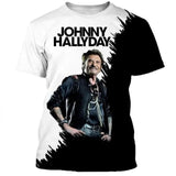 Tee - shirt Johnny Hallyday modèle 50 - boutique Johnny Hallyday - bijoux Johnny Hallyday - Le Taulier