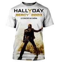 Tee - shirt Johnny Hallyday modèle 53 - boutique Johnny Hallyday - bijoux Johnny Hallyday - Le Taulier