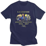 Tee-shirt Johnny Hallyday modèle 60 - 5 couleurs - Tee-shirt - Le Taulier - boutique Johnny Hallyday