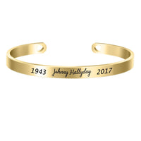 Bracelet Johnny Hallyday Signature - 5 modèles - boutique Johnny Hallyday - bijoux Johnny Hallyday - Le Taulier